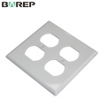 Competitive price switch white face plates wall panel